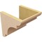 Ekena Millwork 9"W x 9"D x 9"H Wide New Brighton Rough Cedar Woodgrain TimberThane Corbel, Primed Tan CORUR09X09X09NEBRCPR - alternate 2